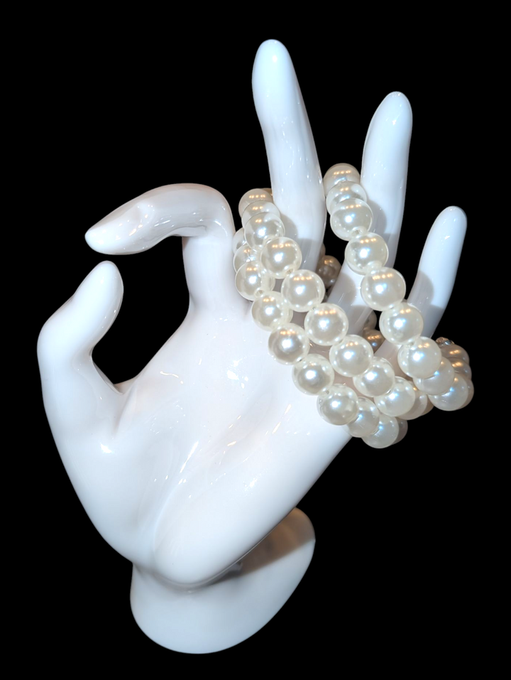 Classic Lady Pearl (3 Row) Bracelet