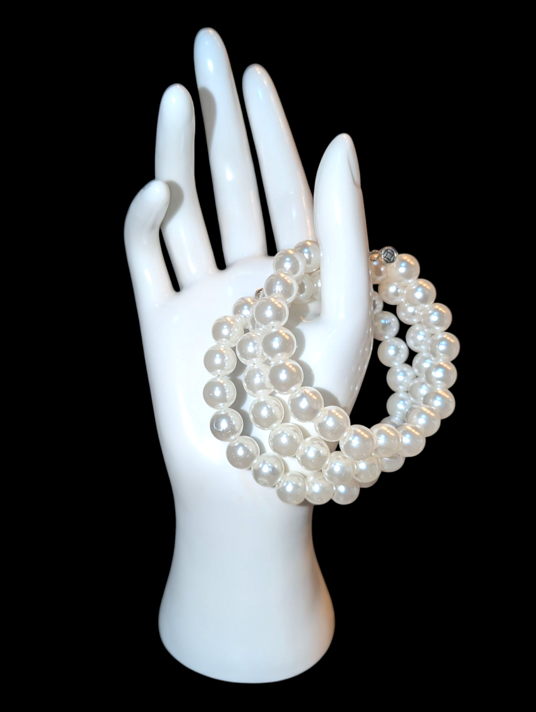Classic Lady Pearl (3 Row) Bracelet