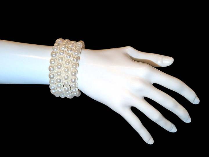 Classic Woman Pearl (4 Row) Bracelet