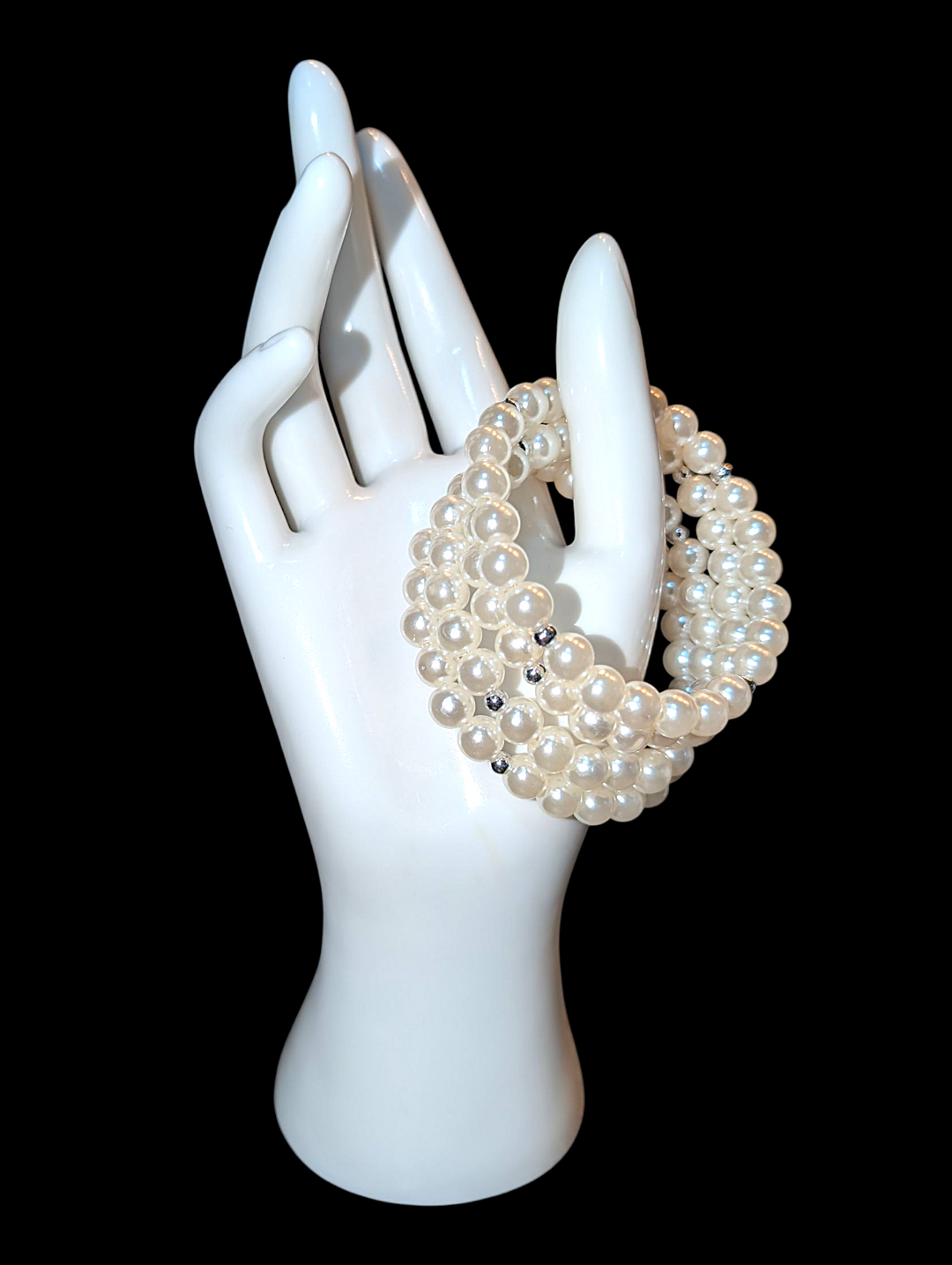 Noble Lady Pearl (4 Row) Bracelet