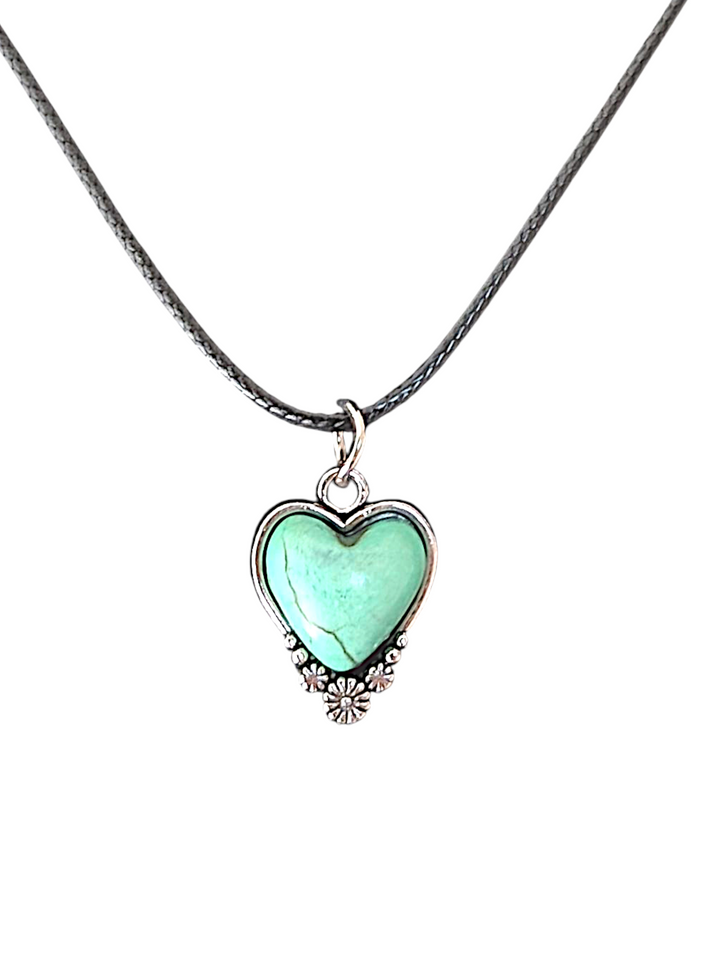 Mint Sweetheart Necklace