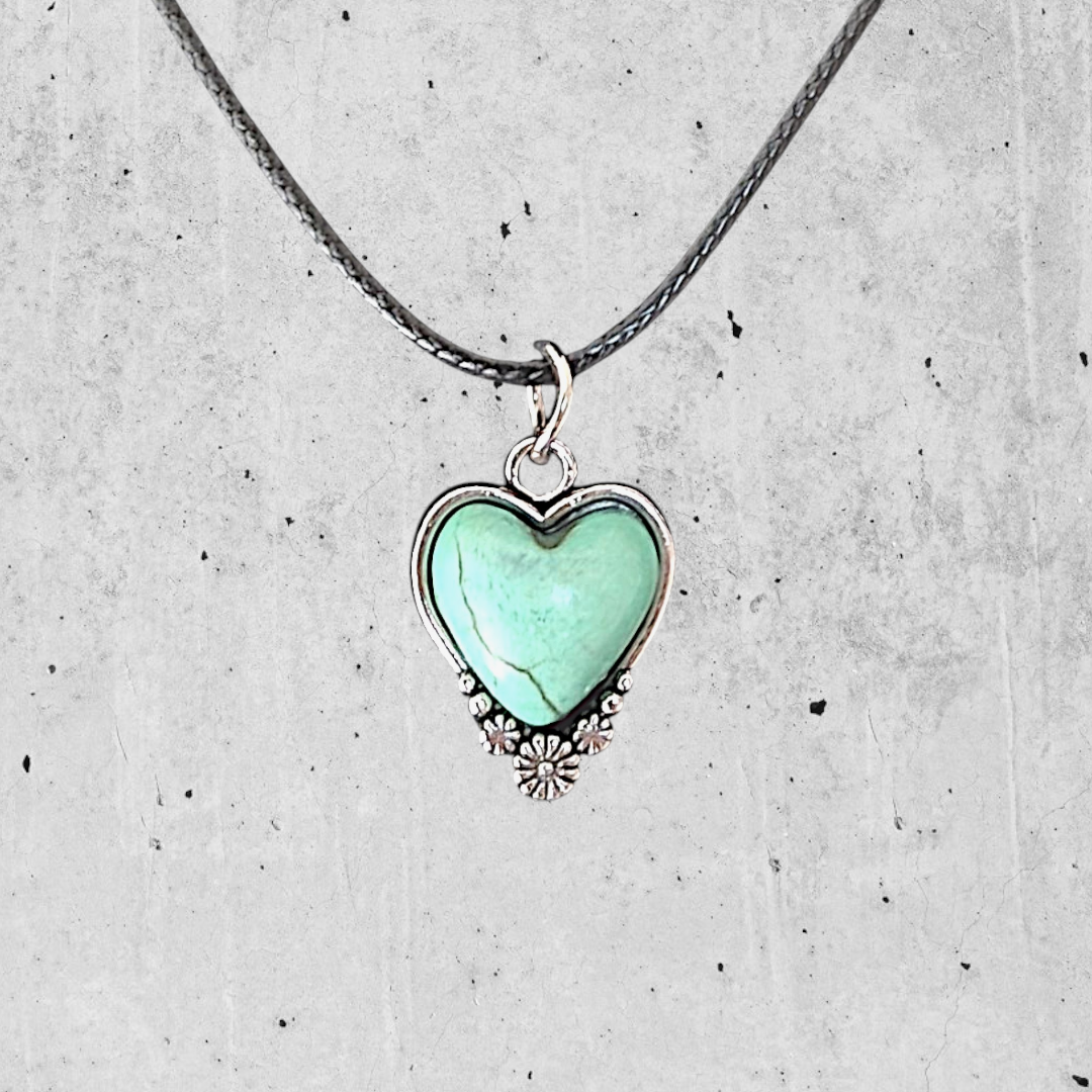 Mint Sweetheart Necklace