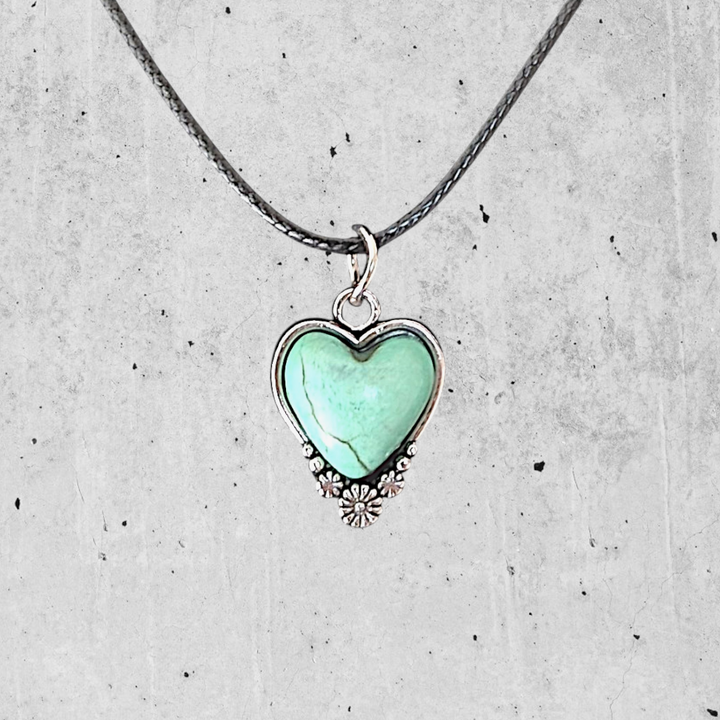 Mint Sweetheart Necklace