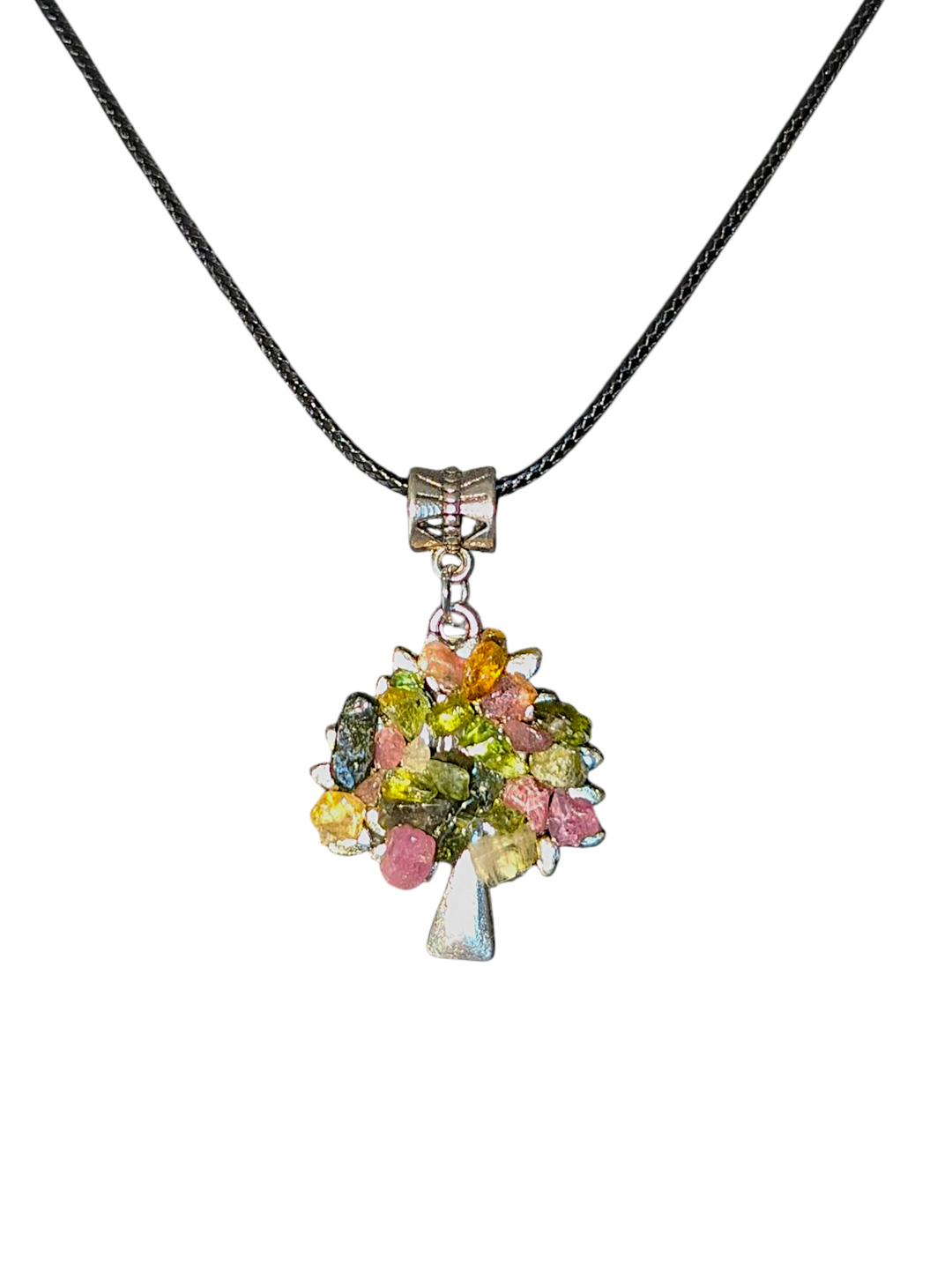 Multi-Color Tree Necklace