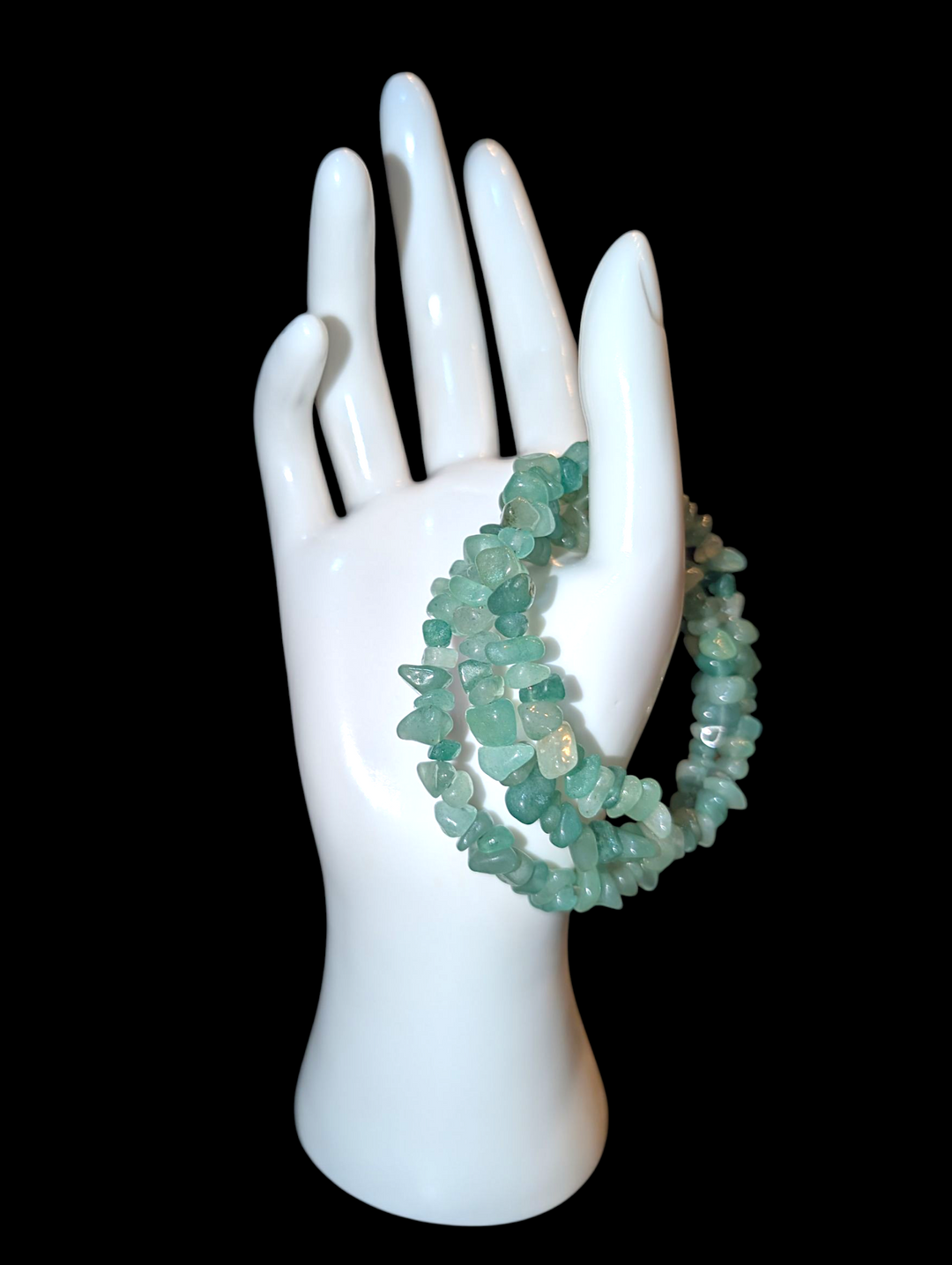Natural Green (3 Row) Bracelet