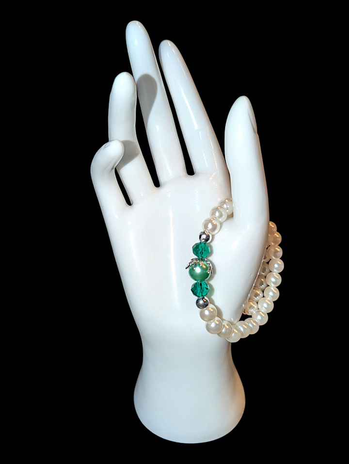 Forest Flower Pearl #1 Bracelet