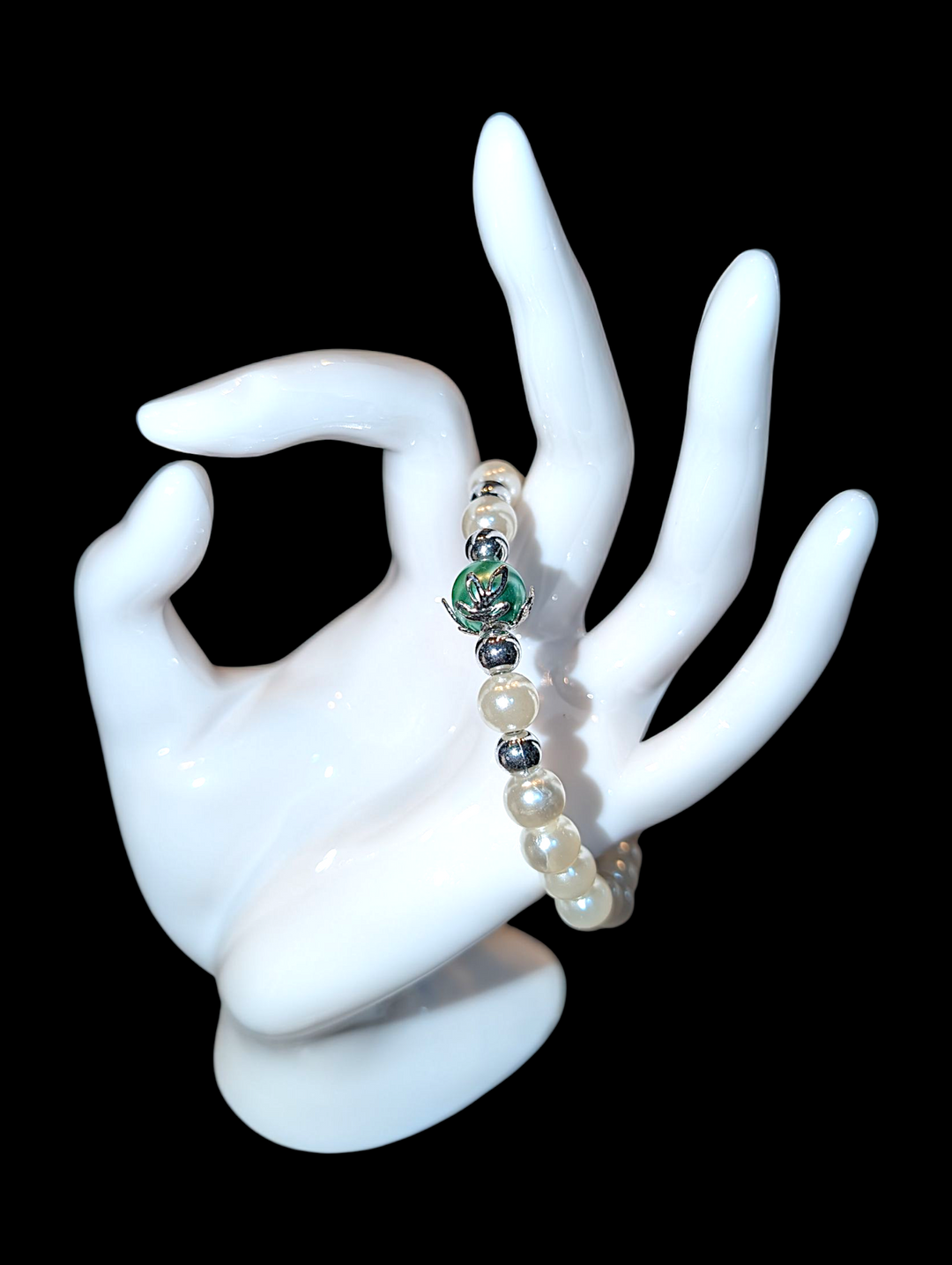 Forest Flower Pearl #2 Bracelet