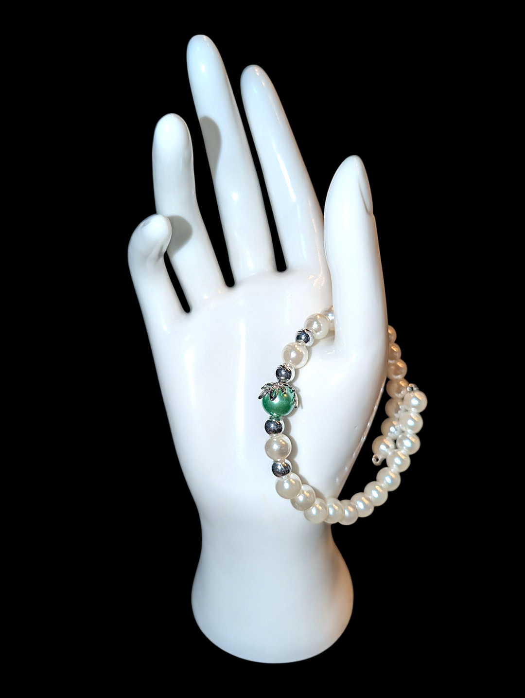 Forest Flower Pearl #2 Bracelet