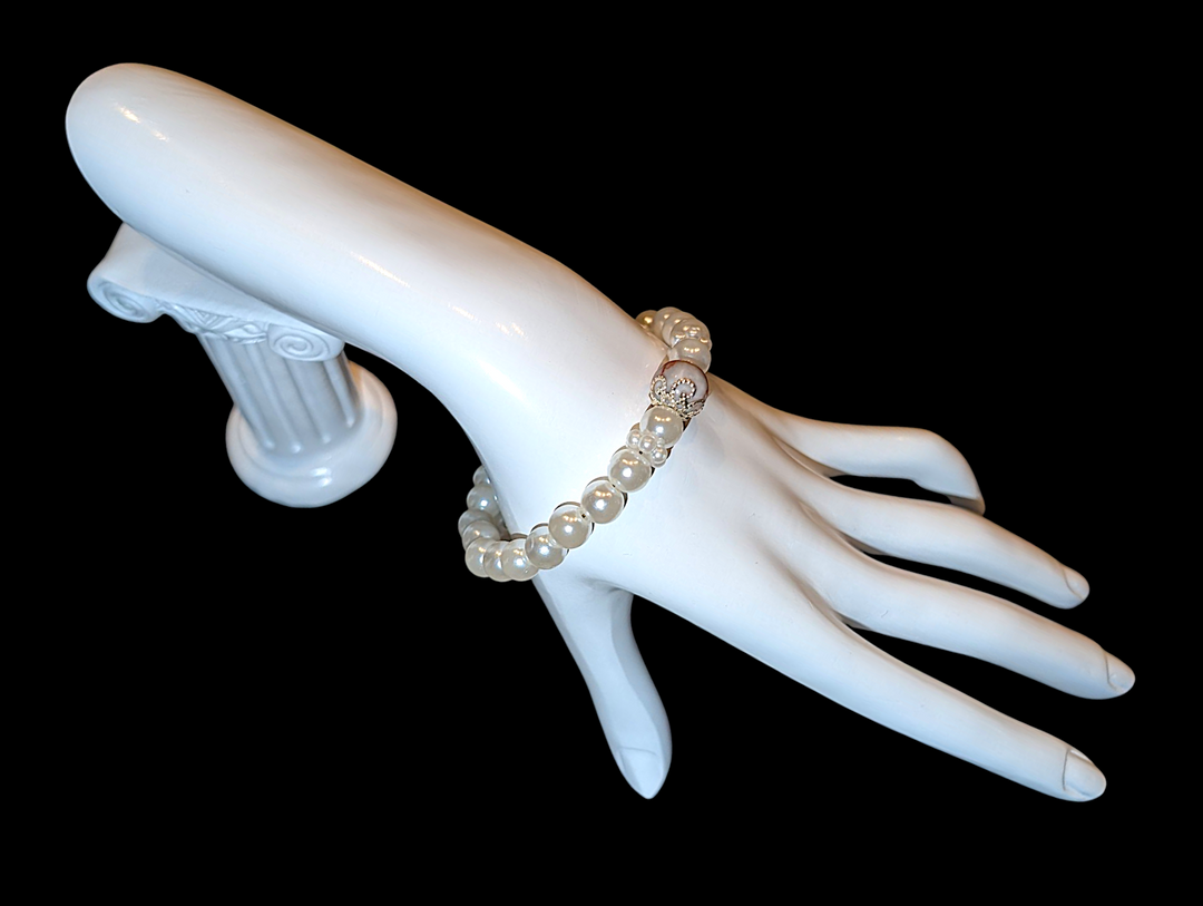 Marble Pearl Bracelet