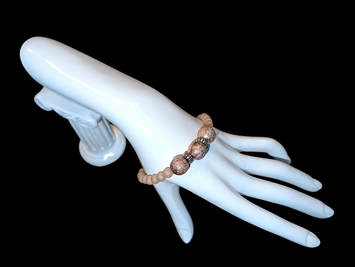 Metallic Rose #1 Bracelet
