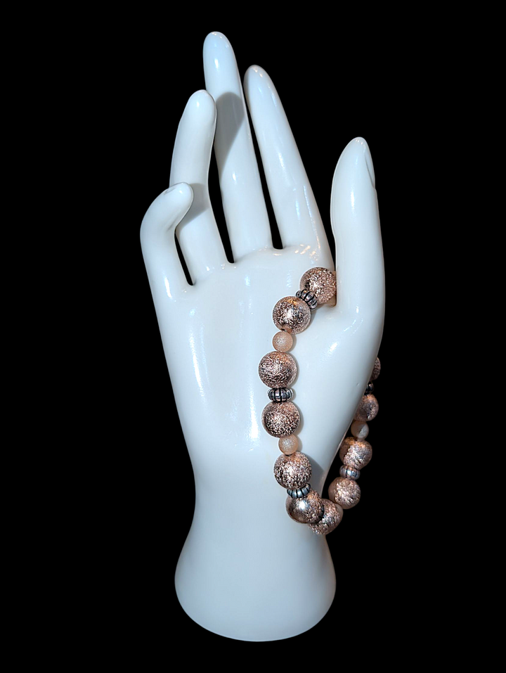 Queen Metallic Rose #1 Bracelet
