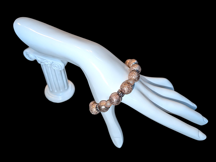 Queen Metallic Rose #1 Bracelet