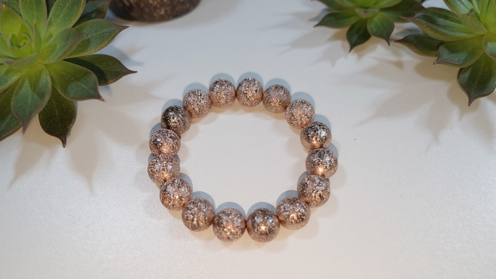 Queen Metallic Rose #2 Bracelet