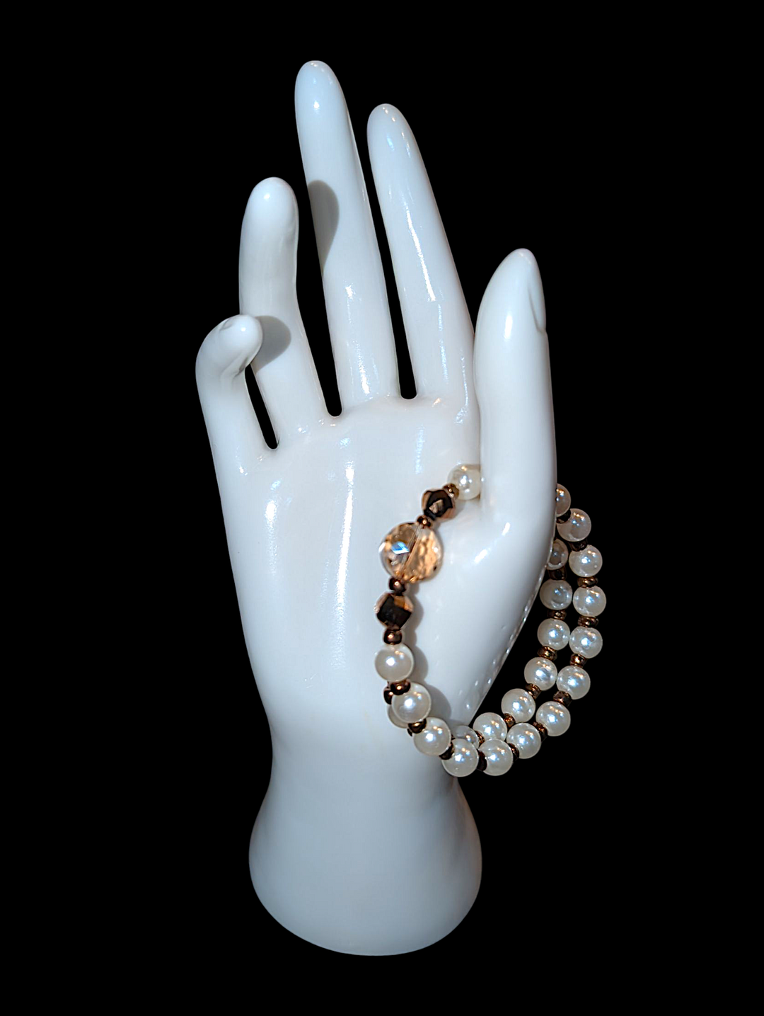 Sepia Pearl Bracelet