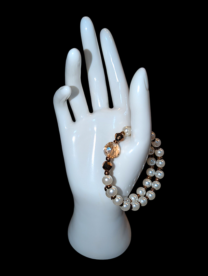 Sepia Pearl Bracelet
