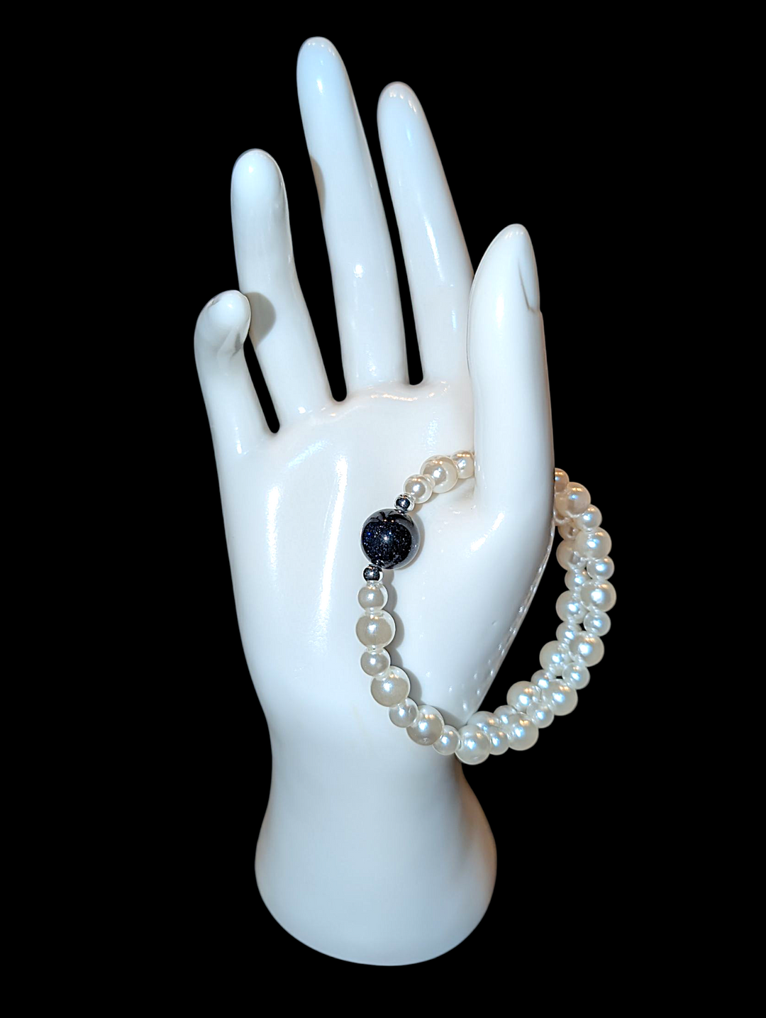 Midnight Sky Pearl Bracelet
