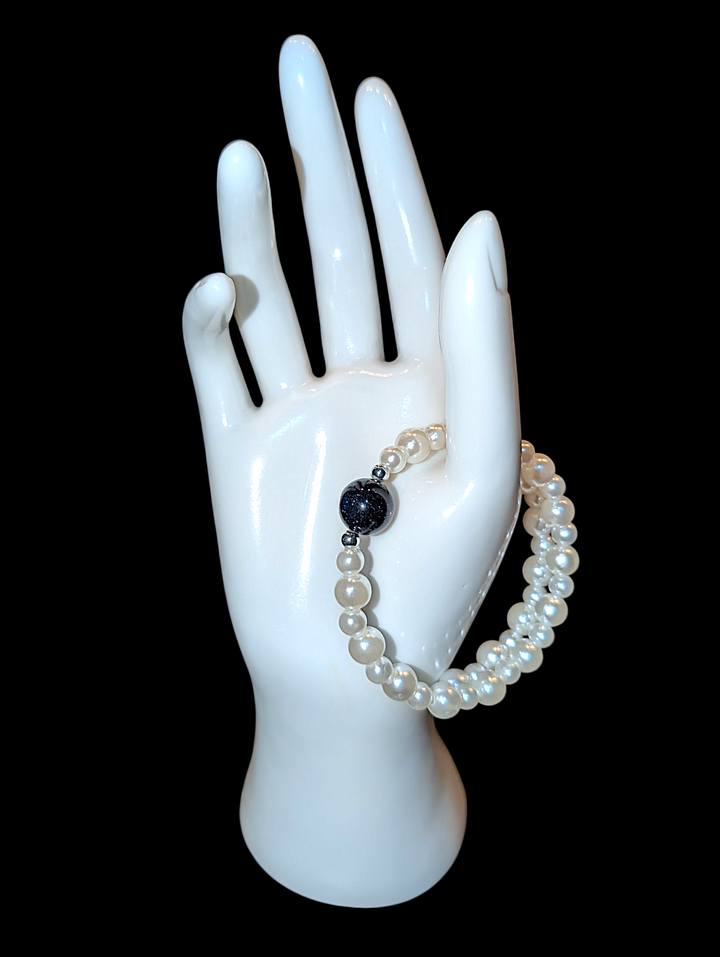 Midnight Sky Pearl Bracelet