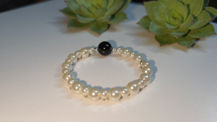 Midnight Sky Pearl Bracelet