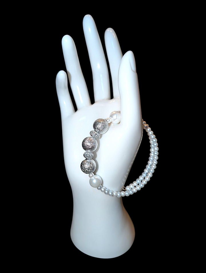 Metallic Silver #1 Bracelet
