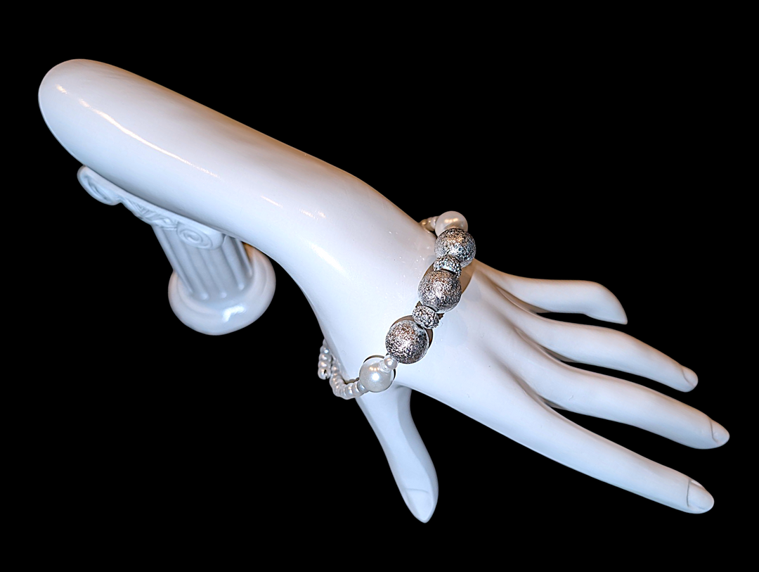 Metallic Silver #1 Bracelet