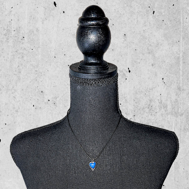 Sapphire Sweetheart Necklace