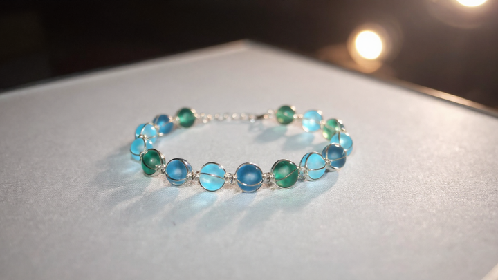 Royal Sapphire Moss Bracelet