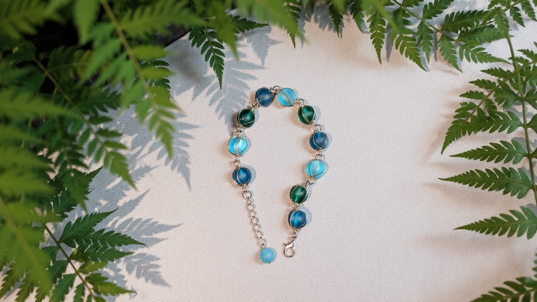 Royal Sapphire Moss Bracelet