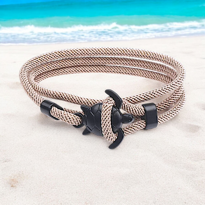 Turtle Hook Tan Bracelet