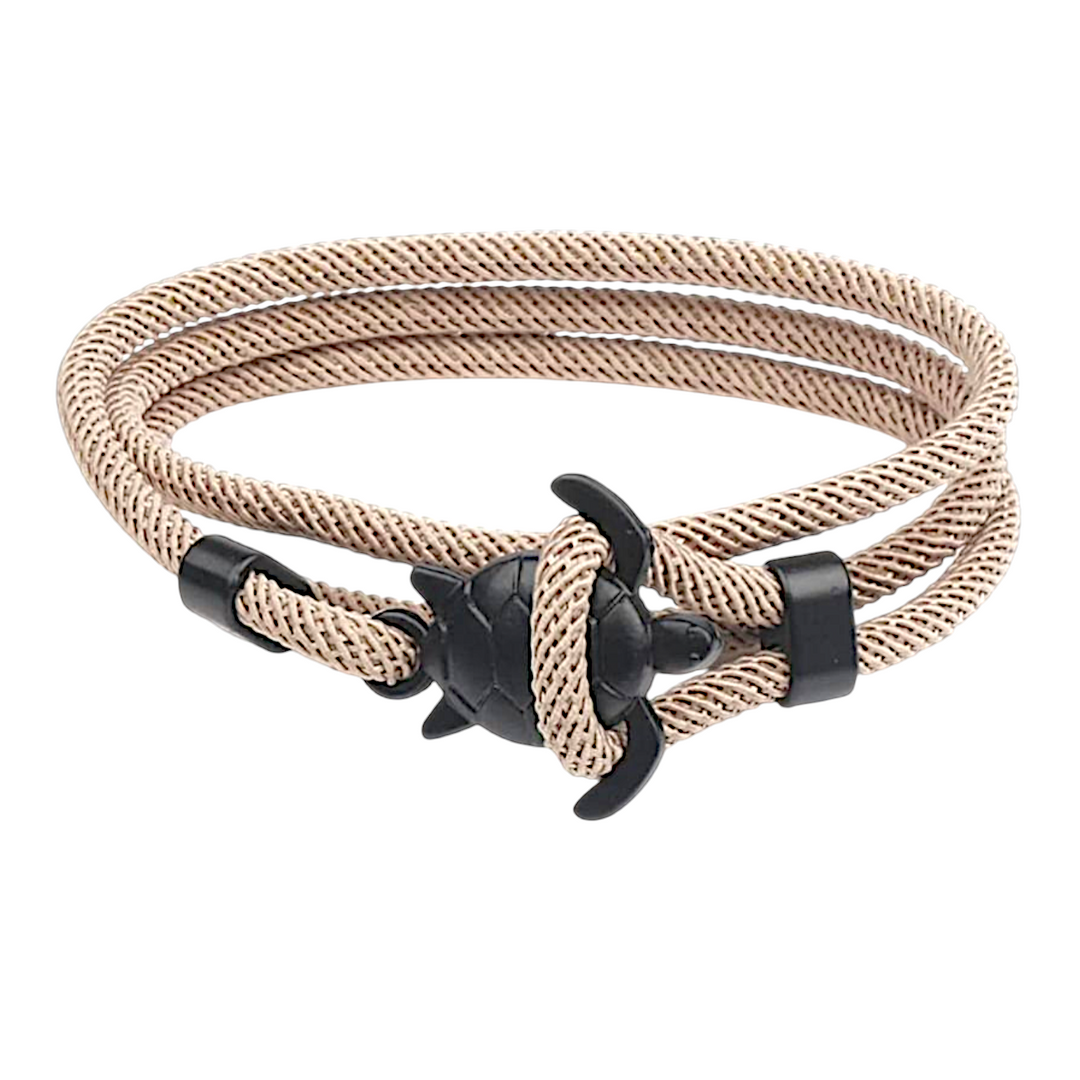 Turtle Hook Tan Bracelet