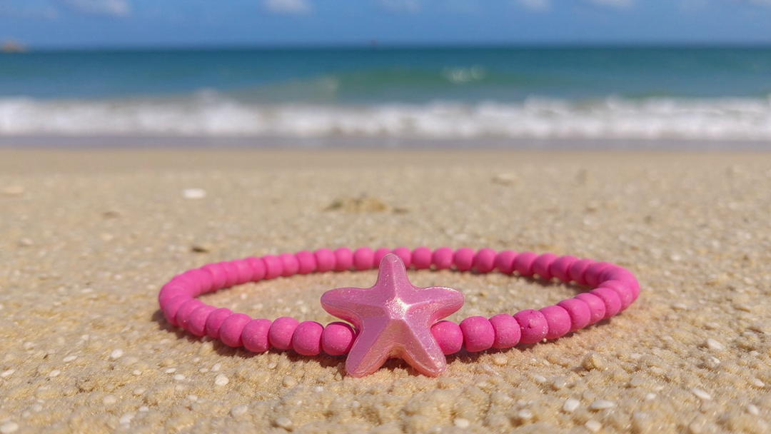 Perfect Pink Starfish Bracelet
