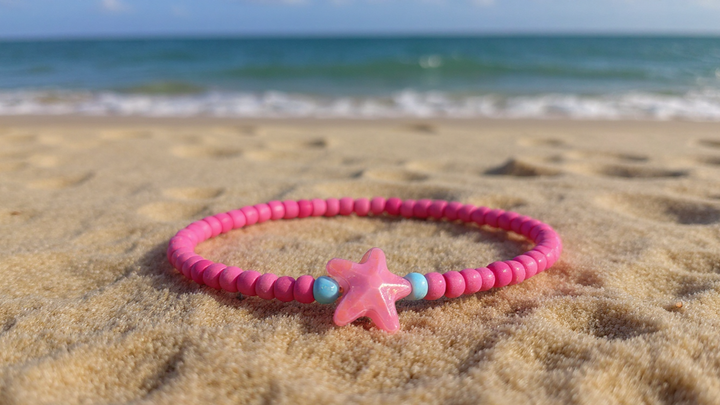 Perfect Pink Starfish #2 Bracelet